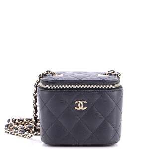 Chanel Classic Vanity Case With Chain #241254C34B